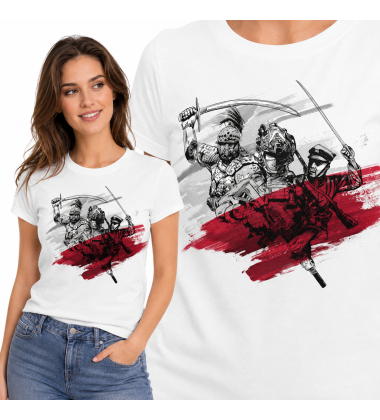 KOSZULKA DAMSKA PATRIOTYCZNI POKOLENIA